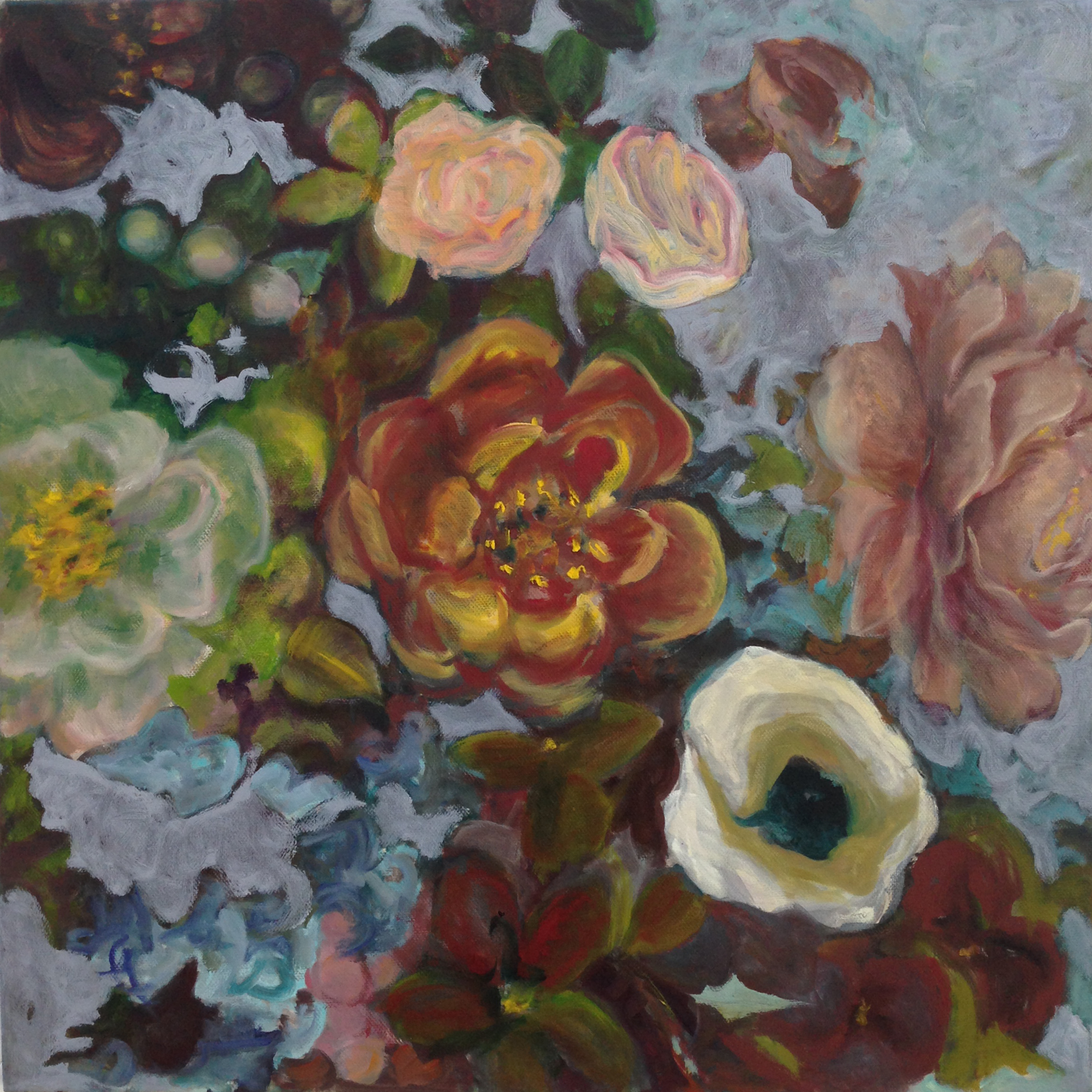 Annetta Willemse schilderij Bloemstuk #20