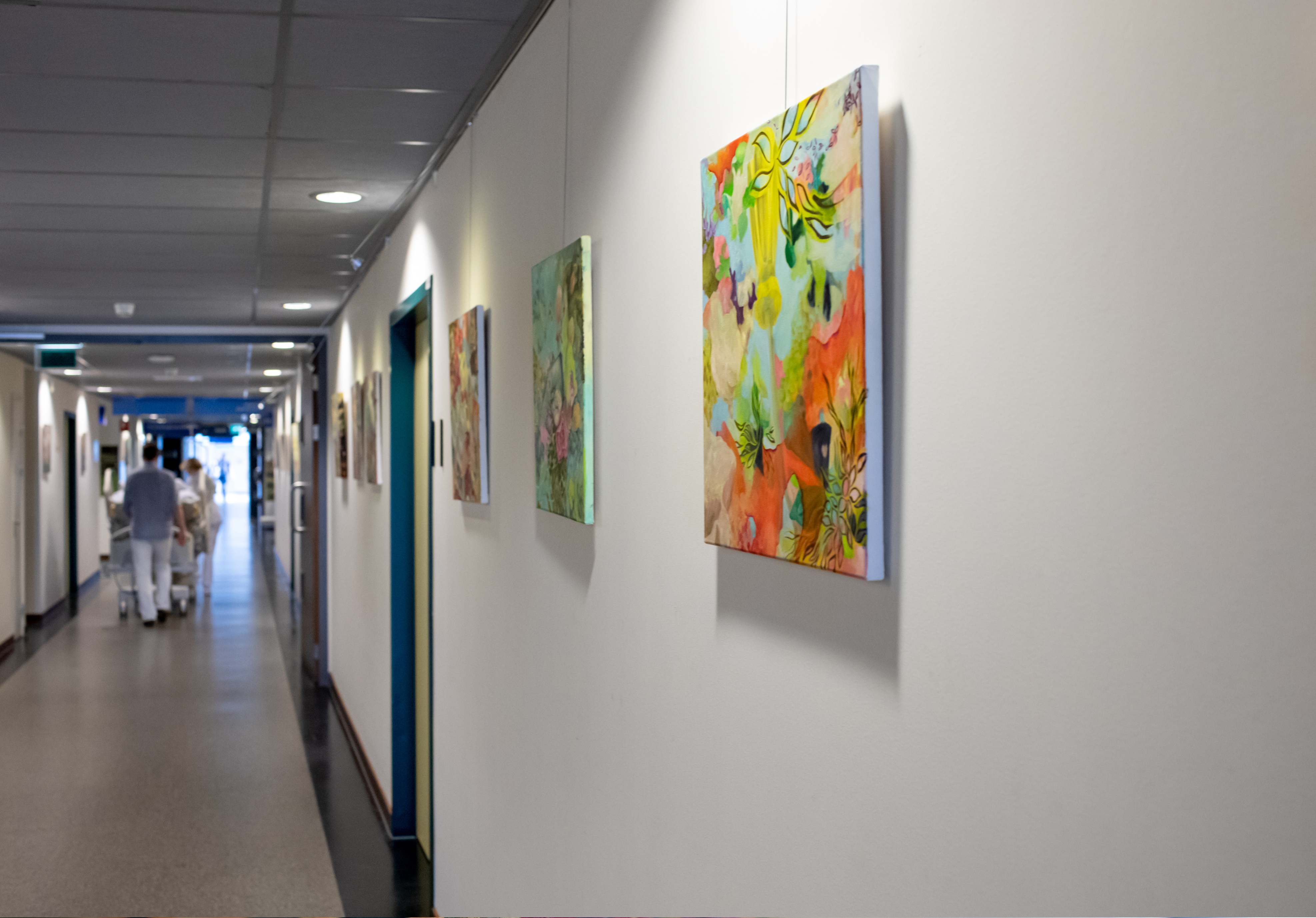 Annetta Willemse Paintings at the hospital